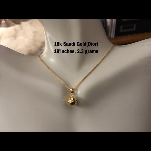 18k Real Gold Necklace